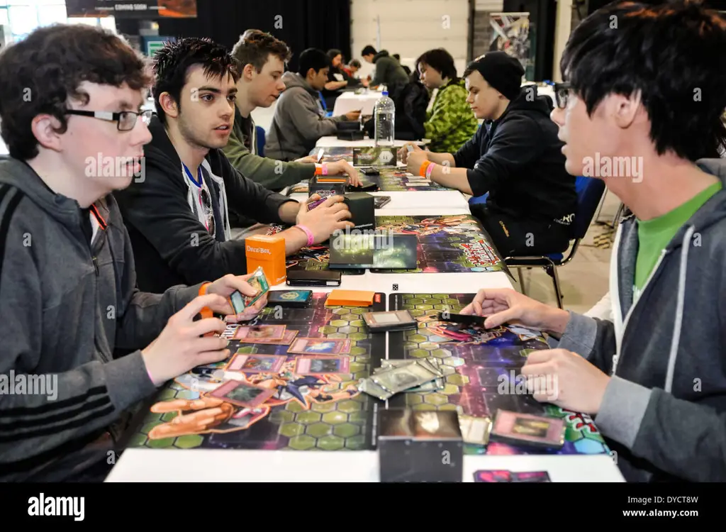 Gambar turnamen kartu permainan Yu-Gi-Oh!