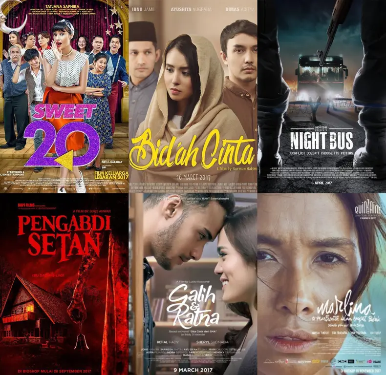 Potongan adegan film Indonesia klasik Adegan film Indonesia