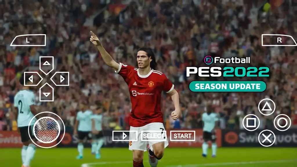 Modifikasi dan Mod untuk PES 2022 PPSSPP Berbagai gambar screenshot mod PES 2022 PPSSPP