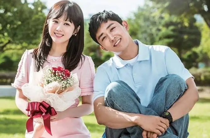 Momen-momen manis dalam drama-drama romantis DramaQu Pasangan bahagia dalam drama Korea di DramaQu
