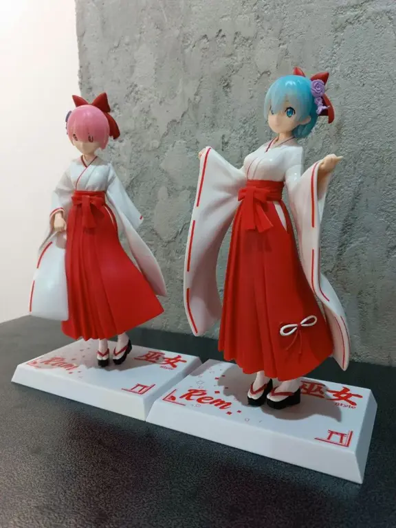 Gambar Rem dan Ram dari Re:Zero